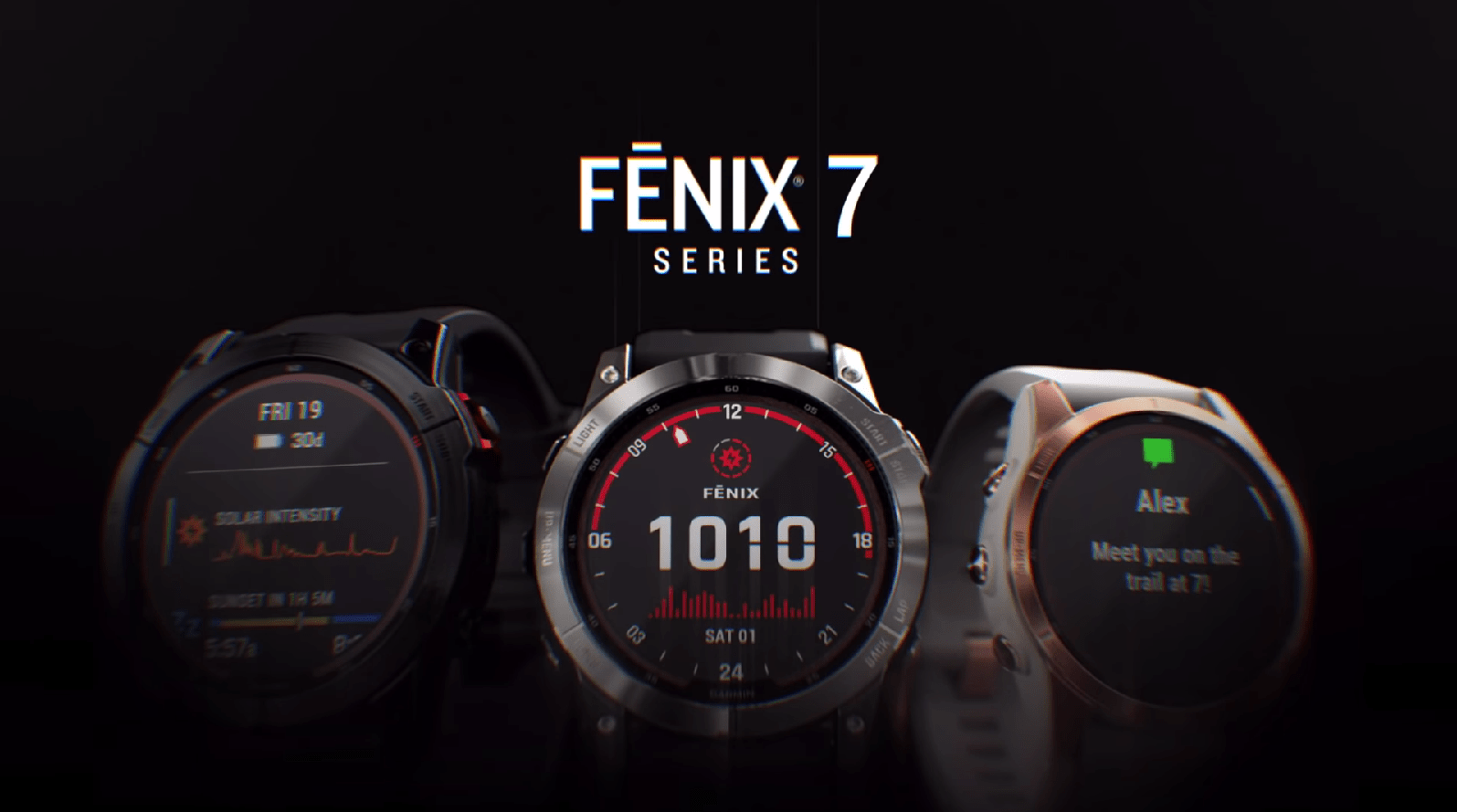 Garmin just launched the new Fenix 7 smartwatch.
