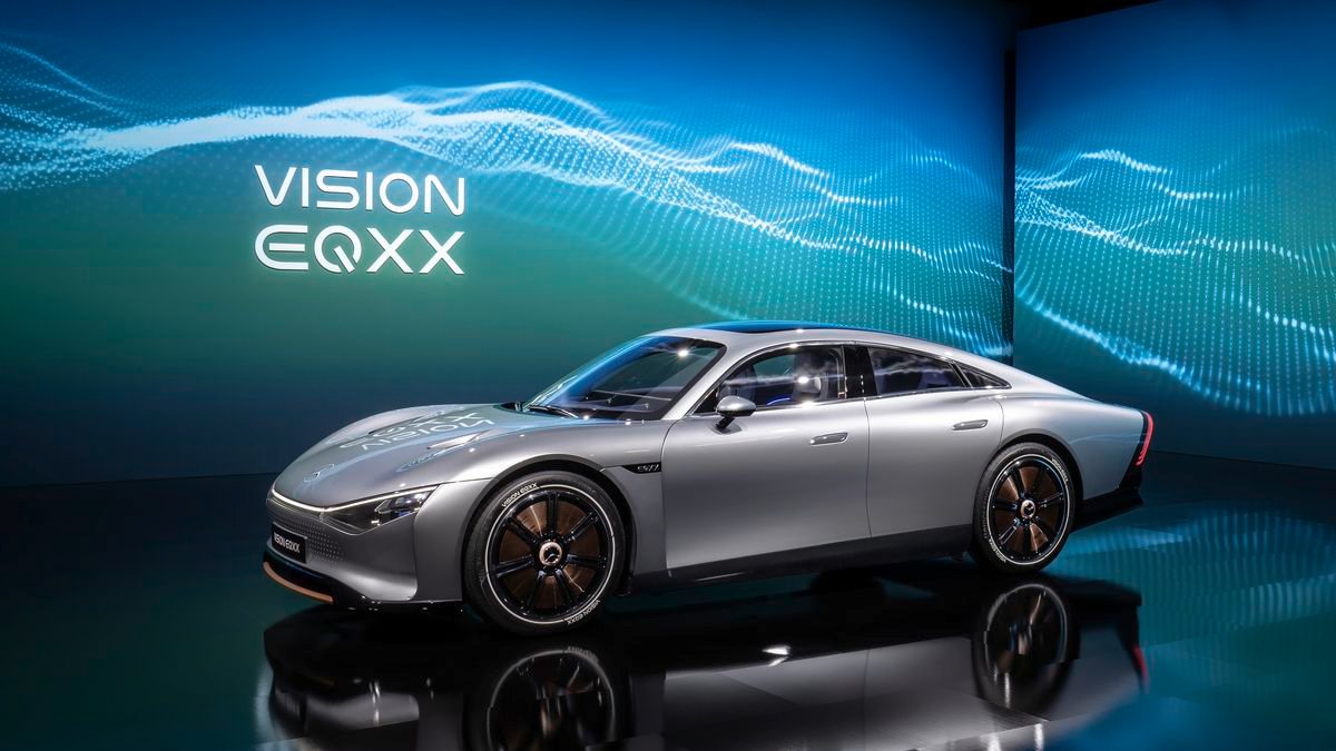 The Merc of the Future, 1000 kilometres in a single charge. The Merc of the Future, 1000 kilometres in a single charge.