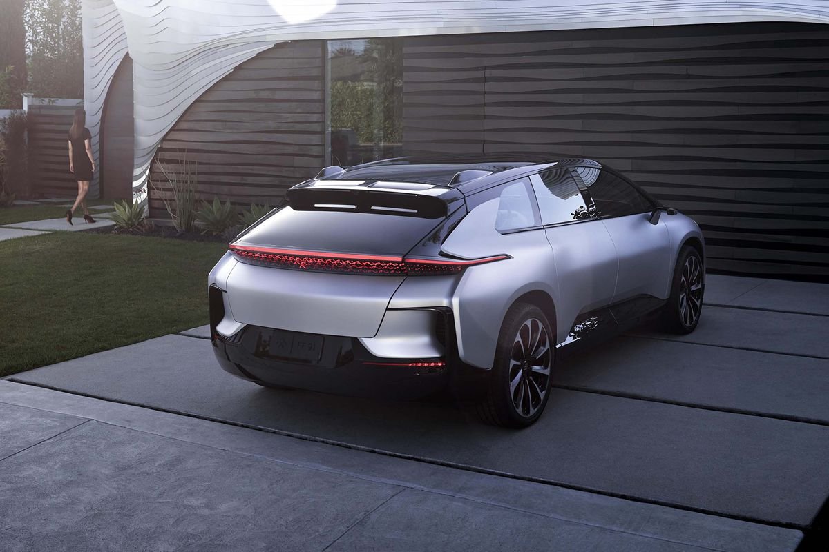 Faraday Future, the California-based EV startup has finally made a car.