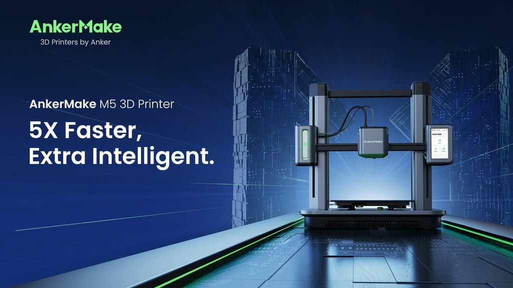 Anker just REVALED a 3D printer designed to be the fastest in the buisness. Anker just REVALED a 3D printer designed to be the fastest in the buisness.