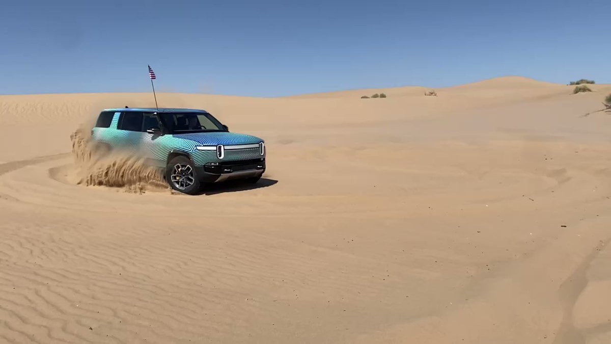 Rivian bringing Sand Mode and a pet-friendly HVAC feature Rivian bringing Sand Mode and a pet-friendly HVAC feature