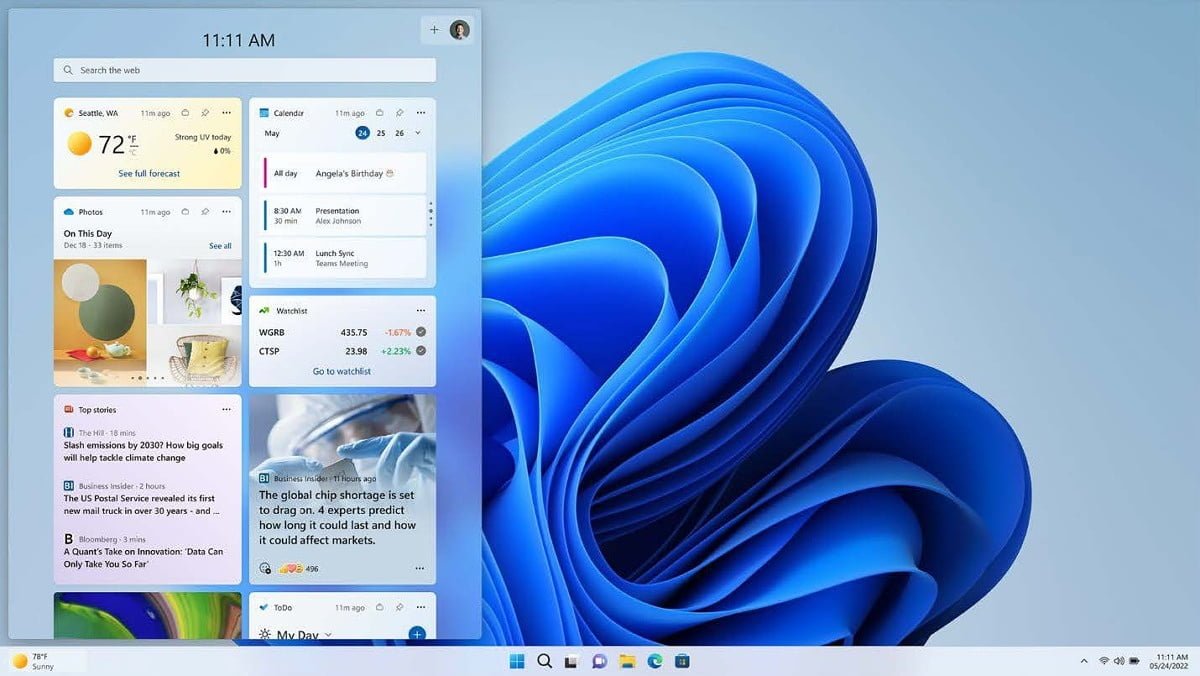 Windows 11 will soon support third party widgets Windows 11 will soon support third party widgets