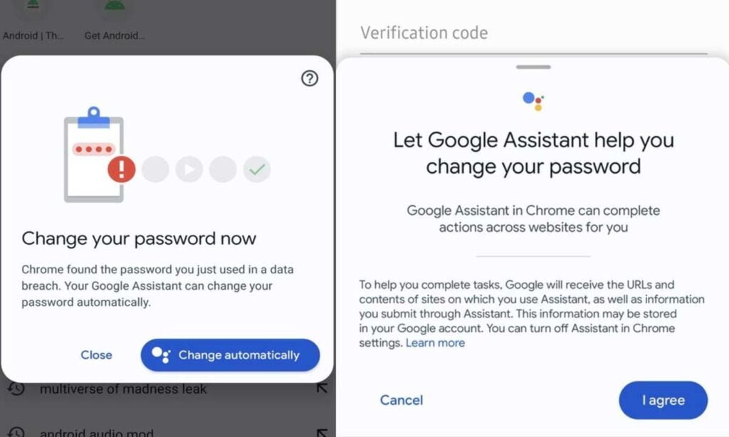 Google Assistant will now change compromised passwords Google Assistant will now change compromised passwords