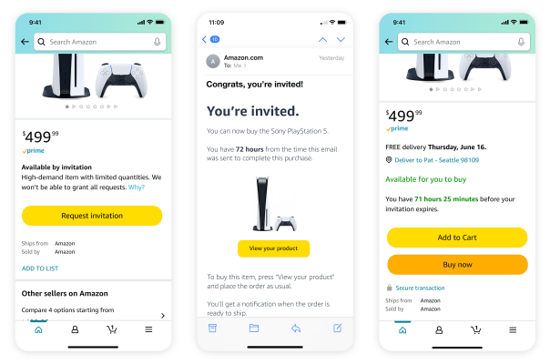 Amazon rolling out a new ordering option for the PS5 and Xbox Series X to remove scalpers