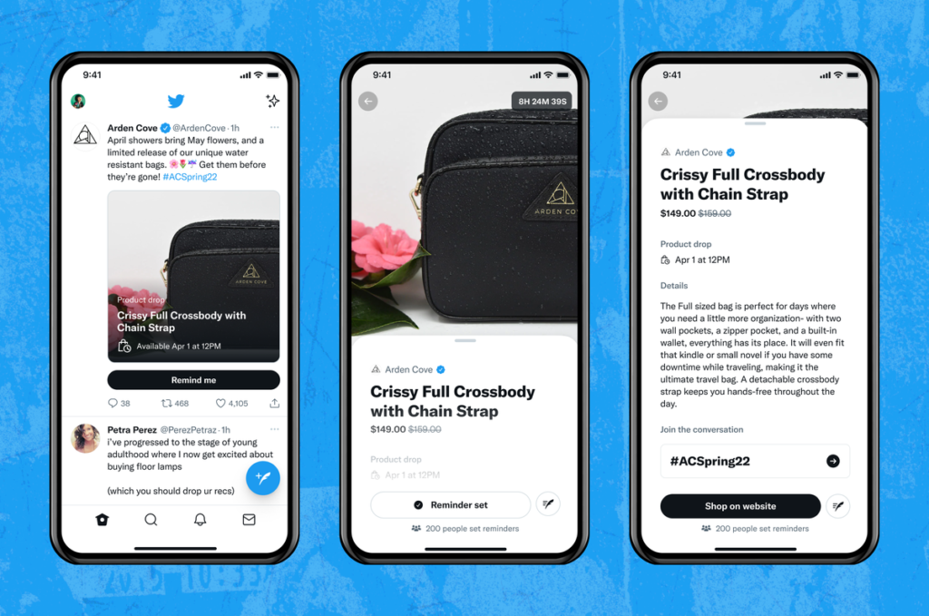 Twitter is now announcing a new shopping feature, late to the game? Twitter is now announcing a new shopping feature, late to the game?