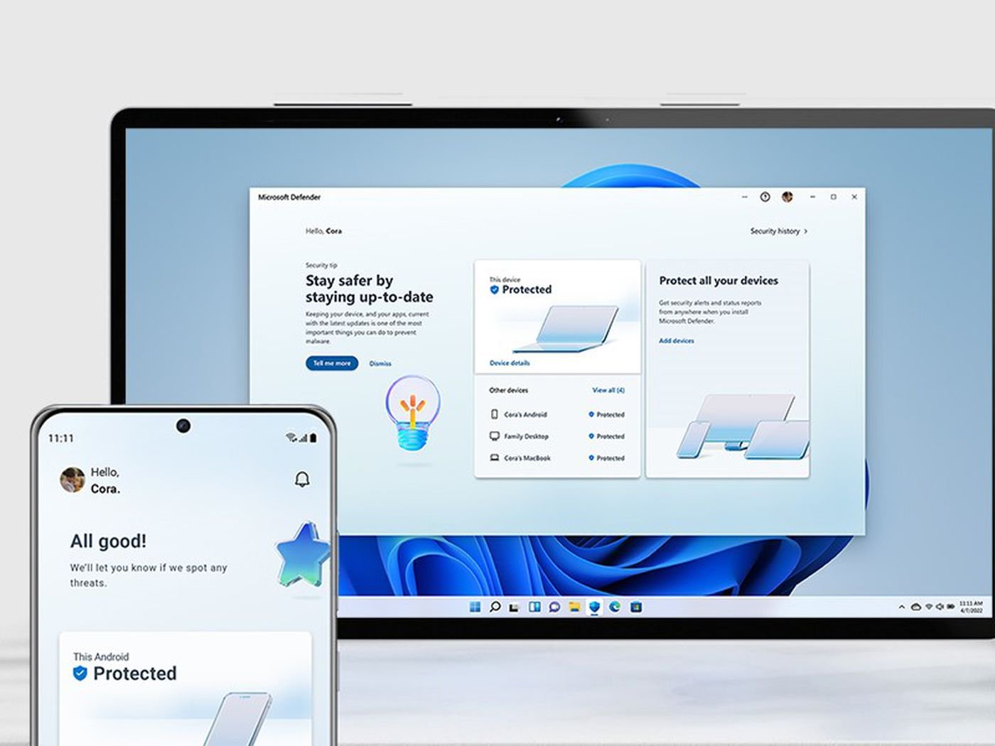 Microsoft Defender is now available for every personal device you own Microsoft Defender is now available for every personal device you own