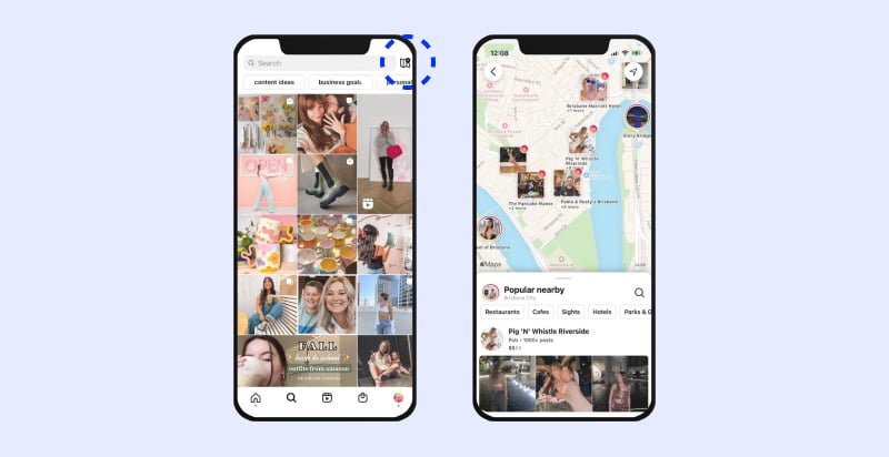 Instagram just introduced a new Map feature to compete with Google Maps Instagram just introduced a new Map feature to compete with Google Maps