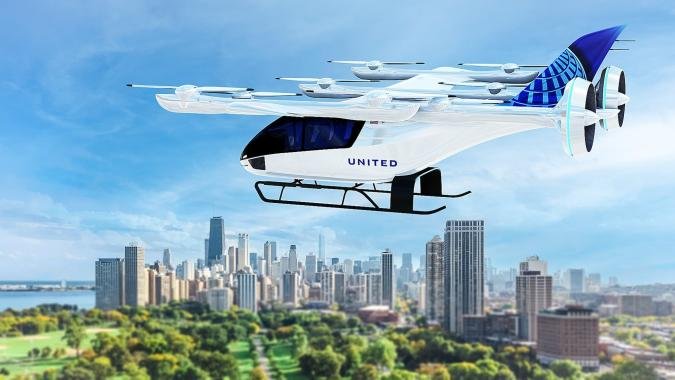 United Airlines is now getting into the flying taxi industry United Airlines is now getting into the flying taxi industry