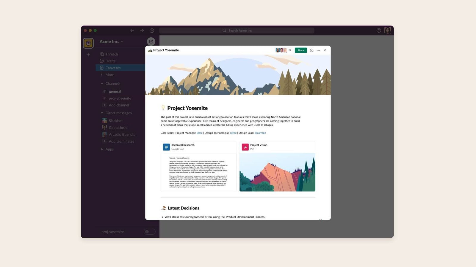 Slack just revealed the “Canvas” feature that’ll change a lot Slack just revealed the “Canvas” feature that’ll change a lot