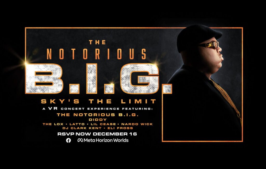 Get ready for a Hyperrealistic VR Concert with the Notorious B.I.G. Get ready for a Hyperrealistic VR Concert with the Notorious B.I.G.